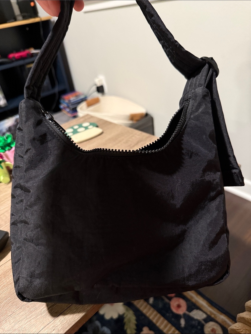 BAGGU Black Shoulder Bag